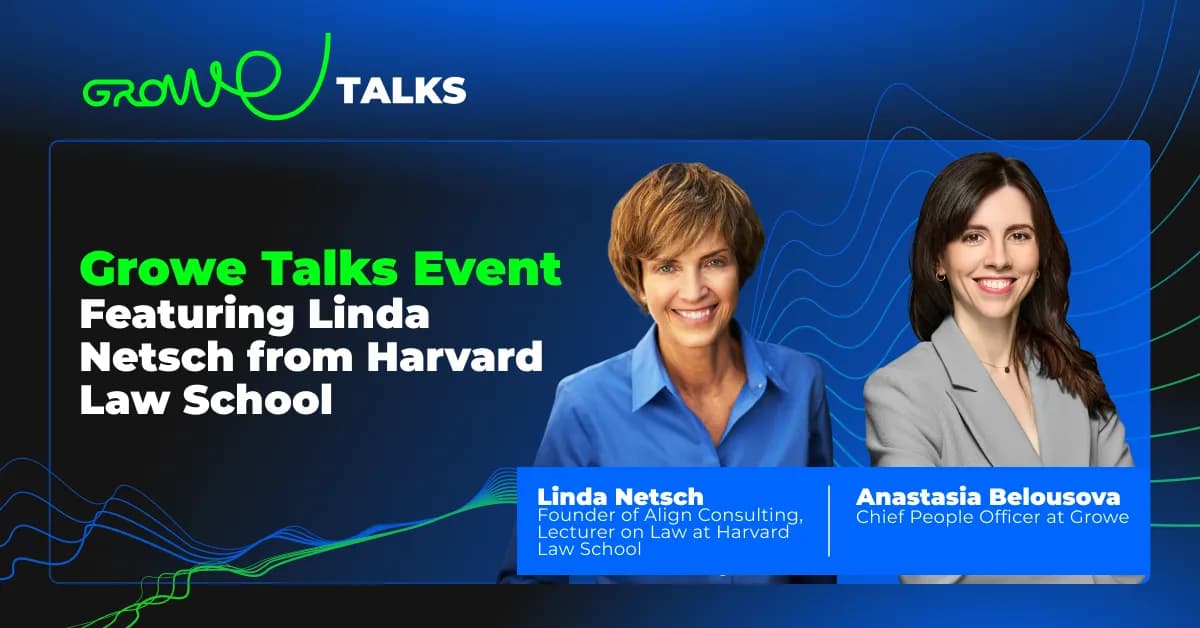 Unlocking Negotiation Mastery: Growe Talks Event Featuring Linda Netsch from Harvard Law School